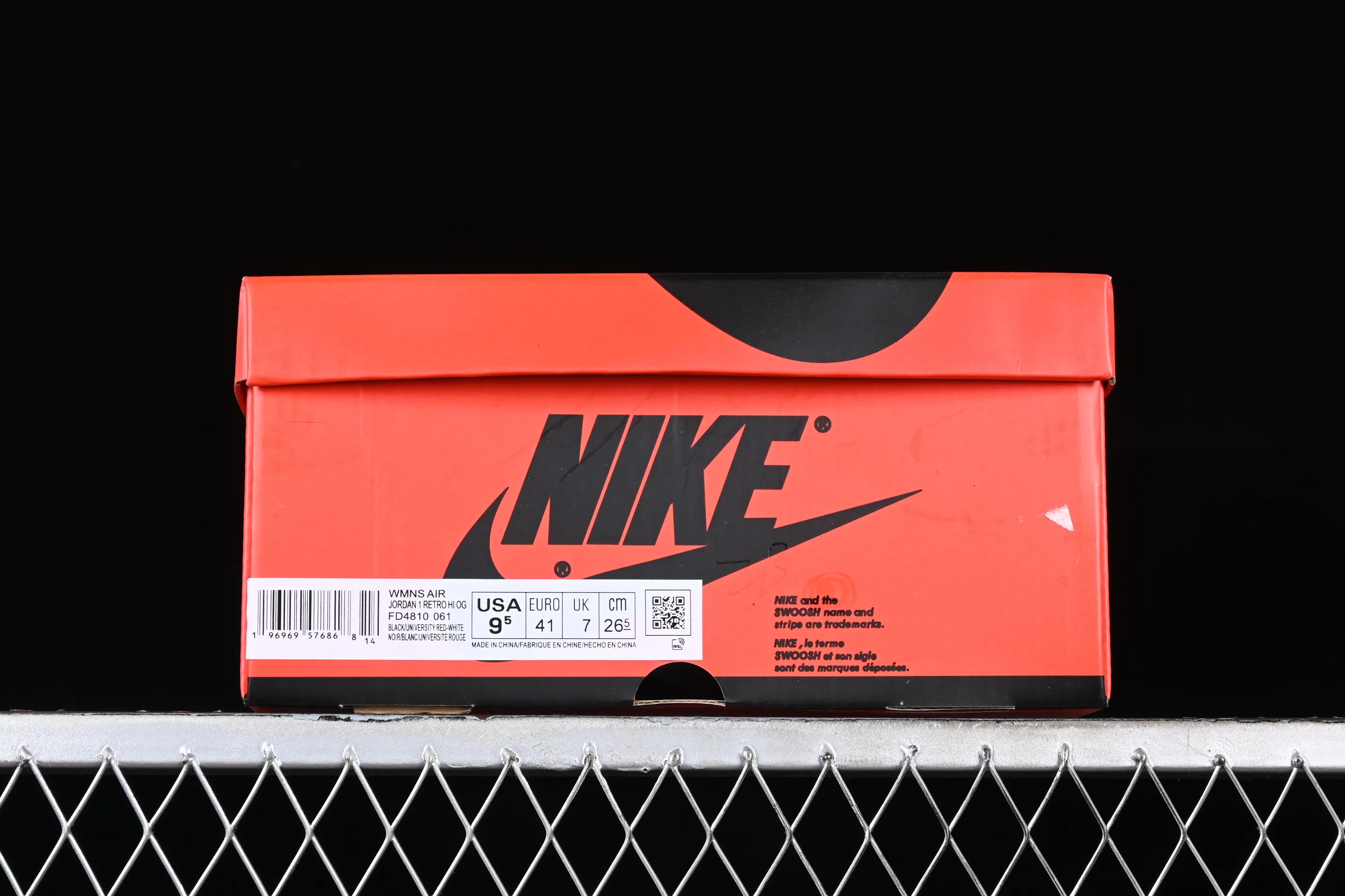 All categories Air Jordan Jordan series basketball shoes Air Jordan 1 High Z version Air Jordan 1 High OG "Satin Bred" AJ1 Joe 1 silk forbidden wear FD4810-061
